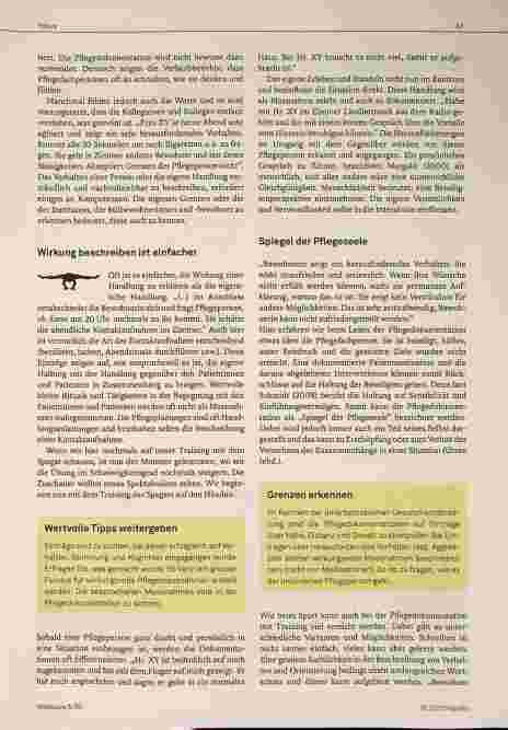 Vorschauseite 3: Pflegedokumentation: Lesen, was hinter den Verlaufsberichten steht