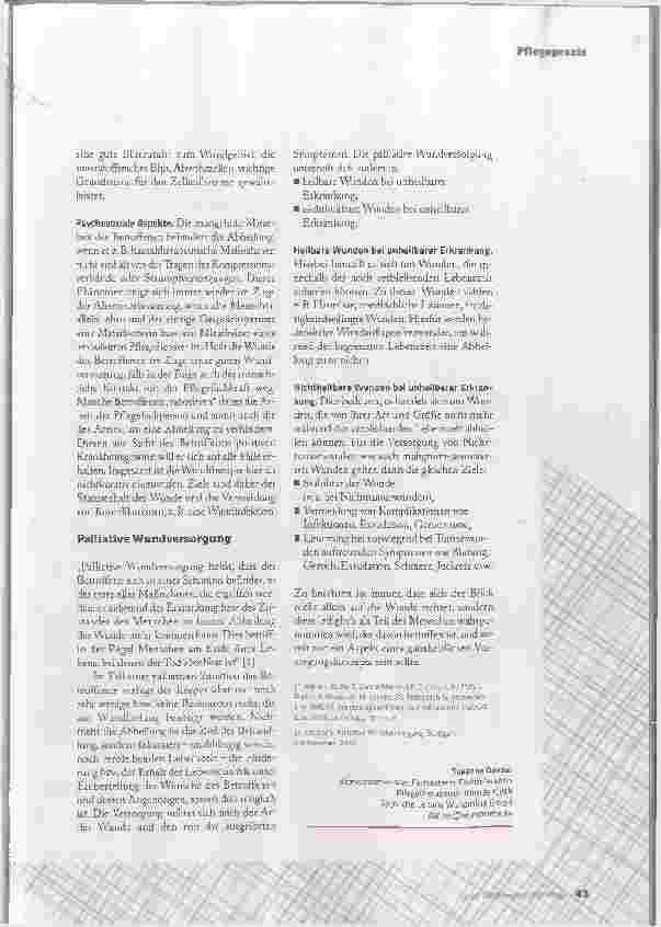 Vorschauseite 2: CHRONISCHE WUNDEN RICHTIG BEHANDELN