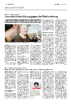 Vorschauseite 1: Sinnvolle Unterstützung gegen die Überforderung