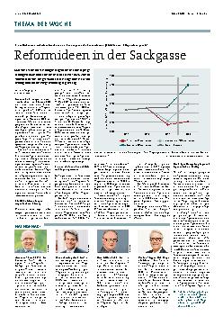 Vorschauseite 1: Reformideen in der Sackgasse