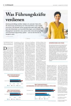 Vorschauseite 1: Was Führungskräfte verdienen