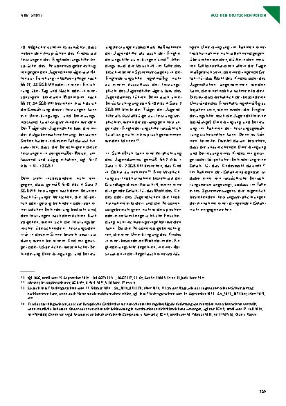 Vorschauseite 4: Zu den Pflichten von Eingliederungshilfeund Jugendhilfeträger im Falle eines Mangels an Unterbringungsund Betreuungsmöglichkeiten für Kinder mit geistiger oder körperlicher Behind…