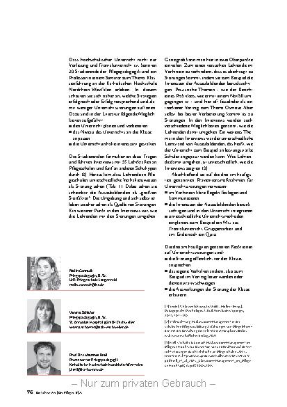 Vorschauseite 3: Jetzt mal Ruhe, bitte.