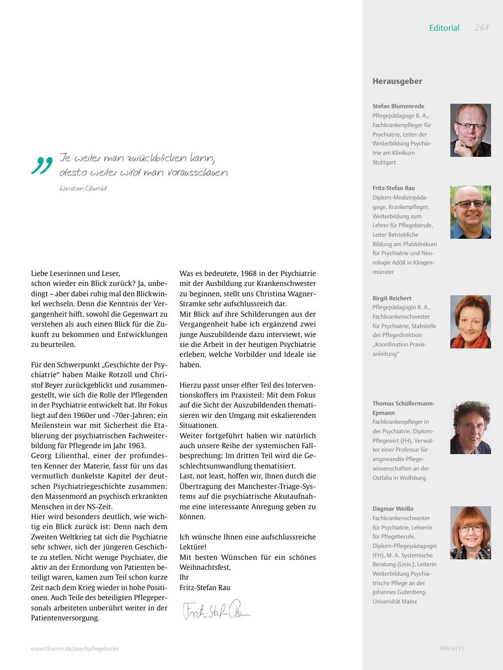Vorschauseite 1: Editorial