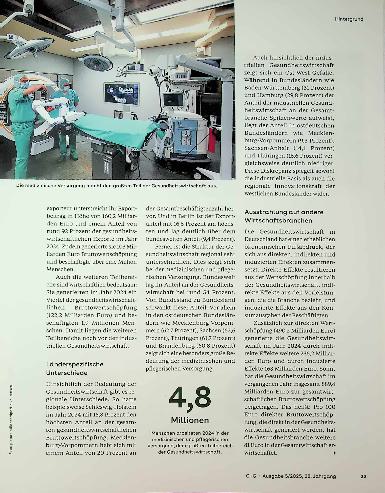 Vorschauseite 4: Hintergrund Mit Gesundheit gegen die Wirtschaftsflaute
