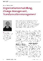 Vorschauseite 1: Organisationsentwicklung, Change Management, Transformationsmanagement