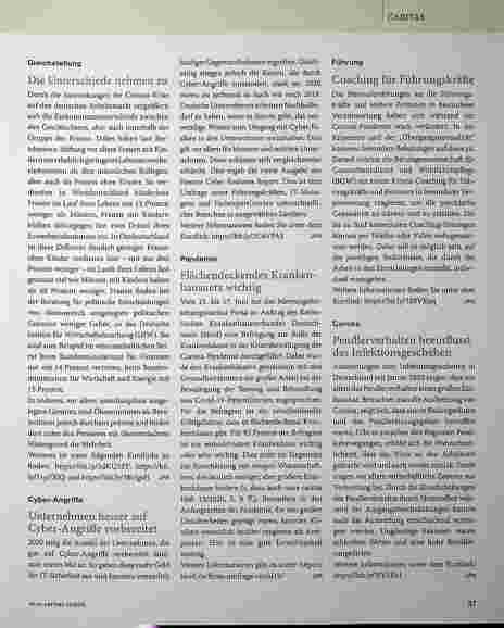 Vorschauseite 2: Zeitwertkonten schaffen in der Corona-Krise Flexibilität.