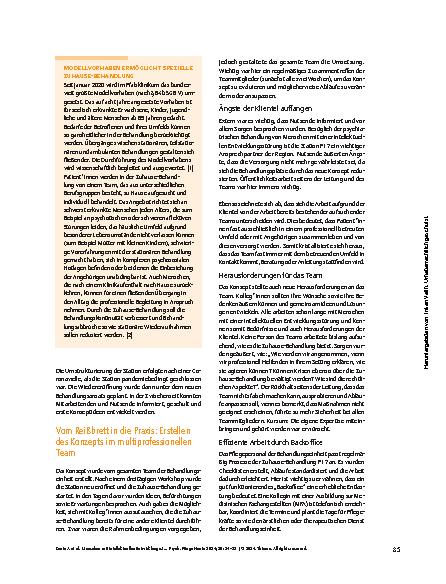 Vorschauseite 2: Menschen mit intellektuellen Entwicklungsstörungen zu Hause behandeln