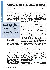 Vorschauseite 1: Offboarding: Time to say goodbye. Sechs Gründe, den Austritt von Mitarbeitenden systematisch zu begleiten.