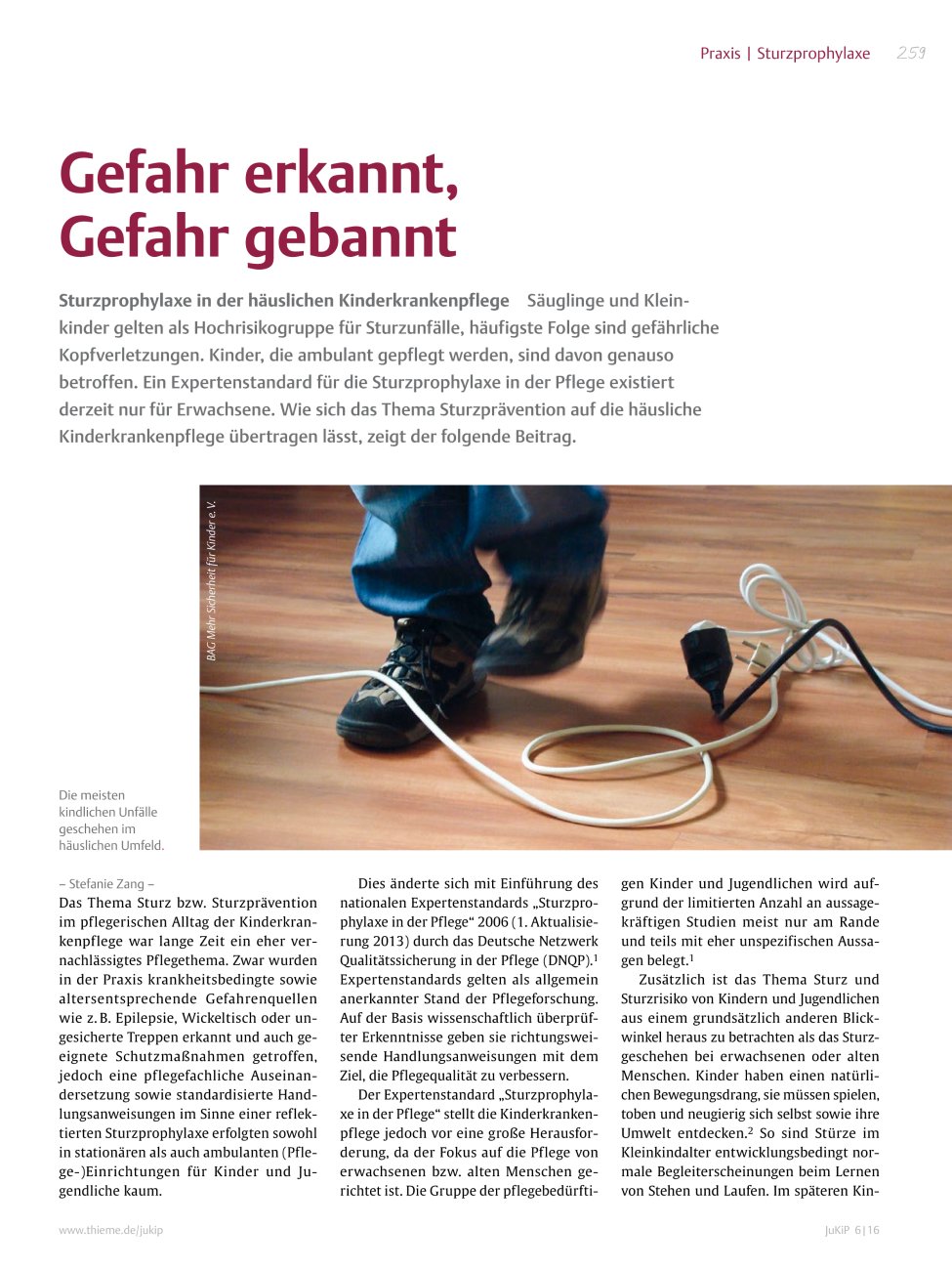 Vorschauseite 1: Gefahr erkannt, Gefahr gebannt