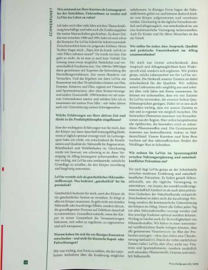 Vorschauseite 3: „Fortschritt entsteht in der Regeneration“ Von der Profikarriere zur ganzheitlichen Gesundheit