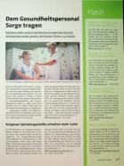 Vorschauseite 1: Dem Gesundheitspersonal Sorge tragen