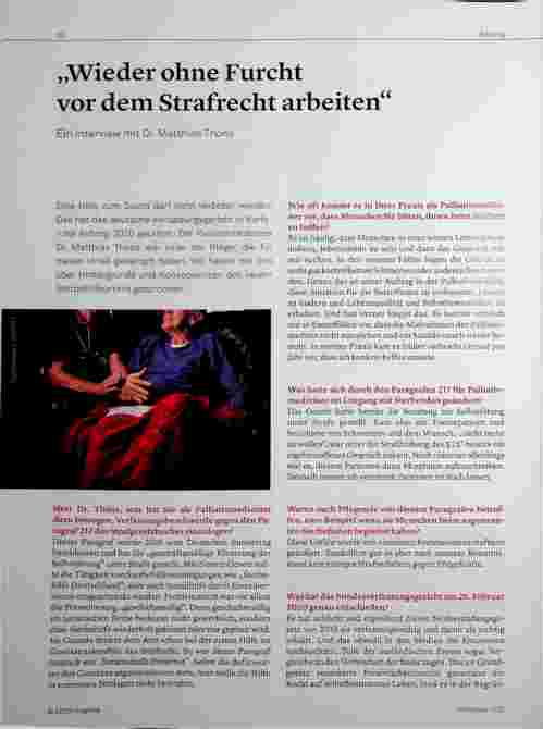 Vorschauseite 1: Wieder ohne Furcht vor dem Strafrecht arbeiten.