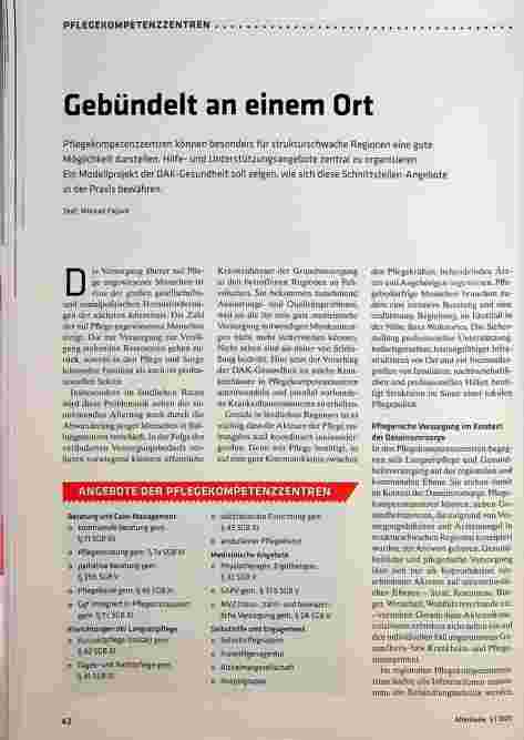 Vorschauseite 1: Gebündelt an einem Ort