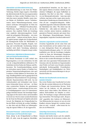 Vorschauseite 2: Ein Index der Generationenbeziehungen Altersbilder und Altersdiskriminierung im Generationengefüge