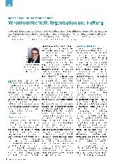 Vorschauseite 1: Verantwortlichkeit, Organisation und Haftung