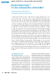 Vorschauseite 1: "Systemsprenger" in der ambulanten Altenhilfe? Systematische Betrachtung eines wachsenden Phänomens