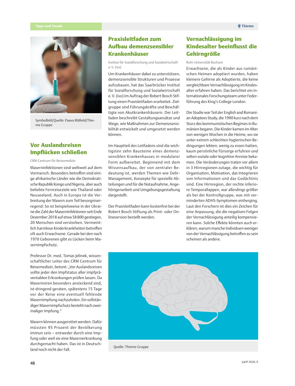 Vorschauseite 1: Tipps und Trends