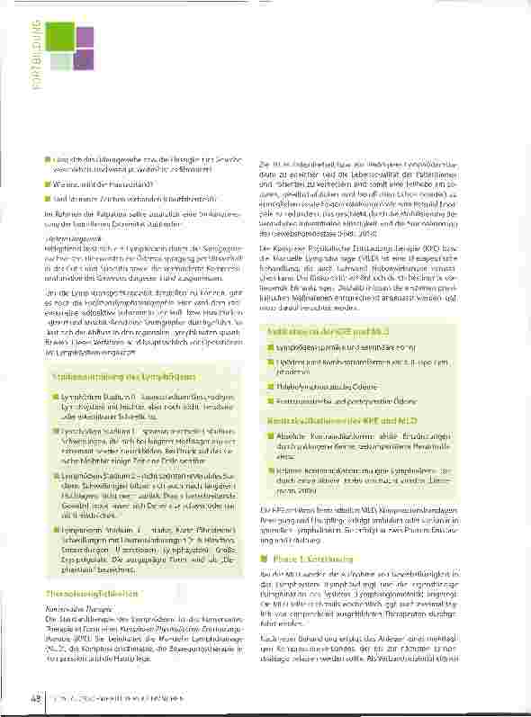 Vorschauseite 3: Das sekundäre Lymphödem - Ursachen, Symptome und Therapiemöglichkeiten