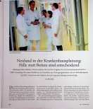 Vorschauseite 1: Neuland in der Krankenhausplanung: Fälle statt Betten sind entscheidend.