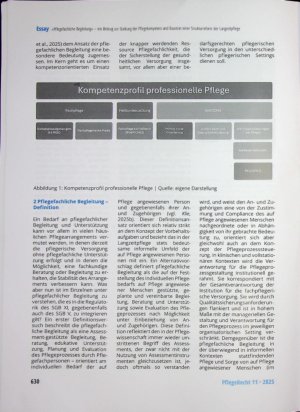 Vorschauseite 2: »Pflegefachliche Begleitung« - ein Beitrag zur Stärkung der Pflegekompetenz und Baustein einer Strukturreform der Langzeitpflege1