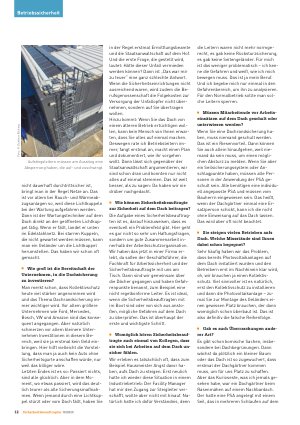 Vorschauseite 3: Anforderungen an die Dachsicherung Unten hui, oben pfui?
