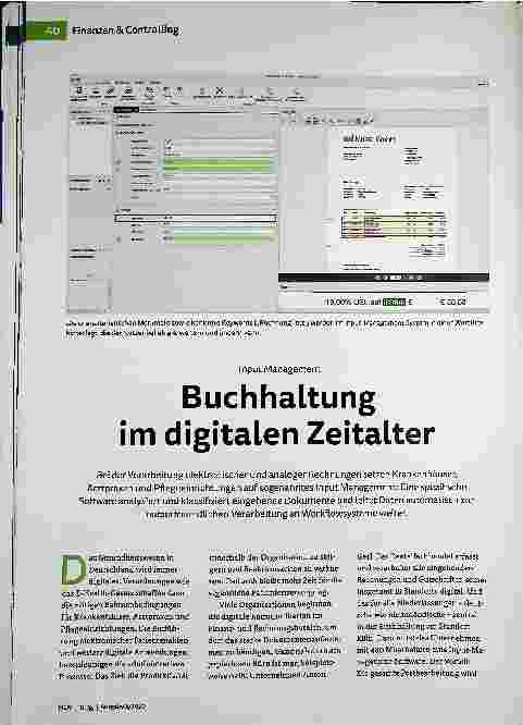 Vorschauseite 1: Buchhaltung im digitalen Zeitalter
