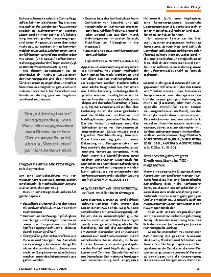Vorschauseite 4: Essen, Trinken und Sondenernährung bei Komplexer Behinderung