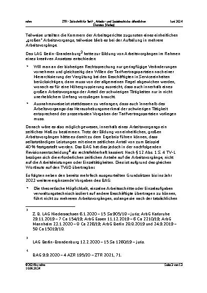 Vorschauseite 3: Die gute alte Entgeltordnung im öffentlichen Dienst