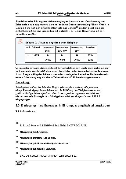 Vorschauseite 6: Die gute alte Entgeltordnung im öffentlichen Dienst