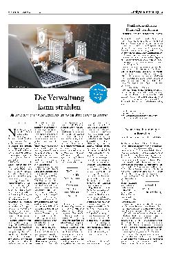 Vorschauseite 1: Die Verwaltung kann strahlen.