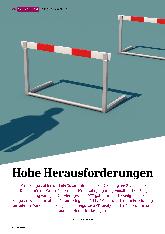 Vorschauseite 1: Hohe Herausforderungen