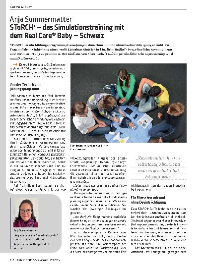 Vorschauseite 1: SToRCH+ – das Simulationstraining mit dem RealCare® Baby – Schweiz