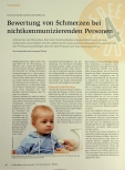 Vorschauseite 1: Bewertung von Schmerzen bei nichtkommunizierenden Personen