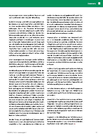 Vorschauseite 2: Wenn Erinnerungen verblassen Adäquater Umgang mit herausforderndem Verhalten bei unterschiedlichen Demenzen