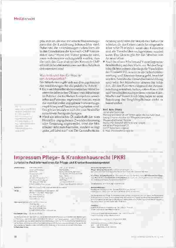 Vorschauseite 4: Ist das Mischen von Aromastoffen erlaubt? - Teil 3