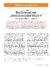 Vorschauseite 1: Die Öffnung der " verschlossenen Welten "