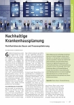 Vorschauseite 1: Nachhaltige Krankenhausplanung: Multifunktionales Bauen und Prozessoptimierung