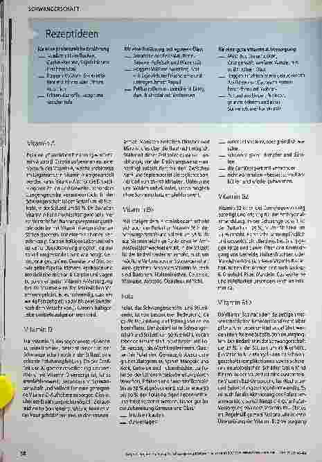 Vorschauseite 3: Vegane Ernährung für Schwangere und Stillende JA, es geht!