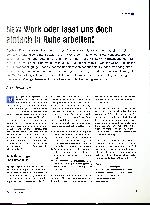 Vorschauseite 1: New Work oder lasst uns doch einfach in Ruhe arbeiten!