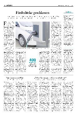 Vorschauseite 1: Förderlücke geschlossen