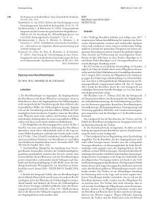Vorschauseite 1: Eignung eines Bevollmächtigten