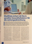 Vorschauseite 1: MediData sichert mit Nevis sensible Gesundheitsdaten für die Leistungsabrechnung.