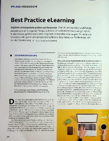 Vorschauseite 1: Best Practice e-Learning