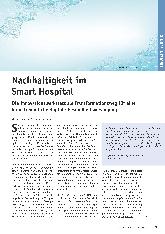 Vorschauseite 1: Nachhaltigkeit im Smart Hospital: Die Innovationswerkstatt als Transformationsweg für eine klimafreundliche digitale Gesundheitsversorgung