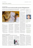 Vorschauseite 1: Droht 2023 eine Insolvenzwelle privater Pflegedienste?