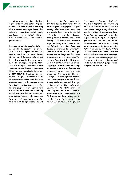 Vorschauseite 3: Fachausschuss „Internationale Zusammenarbeit und europäische Integration“