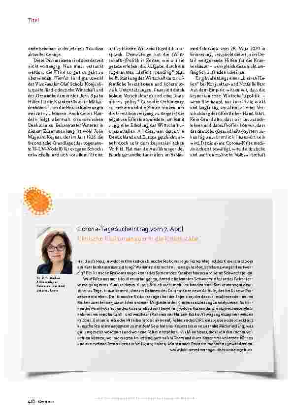 Vorschauseite 3: Ökonomie: Ausweg aus der Knappheit