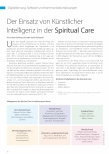 Vorschauseite 1: Der Einsatz von Künstlicher Intelligenz in der Spiritual Care