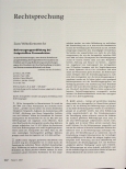Vorschauseite 1: Rechtsprechung zum Wehrdienstrecht